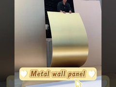 Panneau métallique Décoration intérieure Panneau en faisceau de bois Faisceau de bambou Charbon de bois