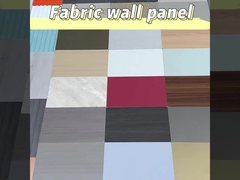 Texte du tissu Appartement sans peinture 1,22m de largeur placage en bois bambou charbon de bois PVC panneau murale