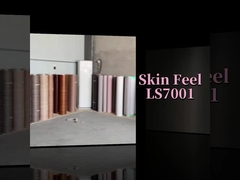 Vente directe d'usine Foil de bois en bambou et en charbon de bois imperméable à l'eau et au feu facile à installer