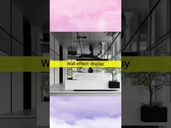 Produit à vendre à chaud Miroir Panneaux muraux décoratifs Panneaux muraux Bambou Charbon de bois Finition