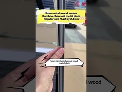 Plat chaud de charbon de bois de bambou adapté aux besoins du client par usine en métal de protection de l'environnement de vente