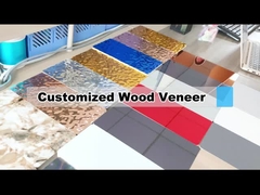 5 MM Produit à vendre à chaud Panneau murale miroir imperméable au vent Bambou Charbon de bois Finition