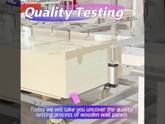 Épreuve de qualité du produit de placage de bois de bambou au charbon de bois