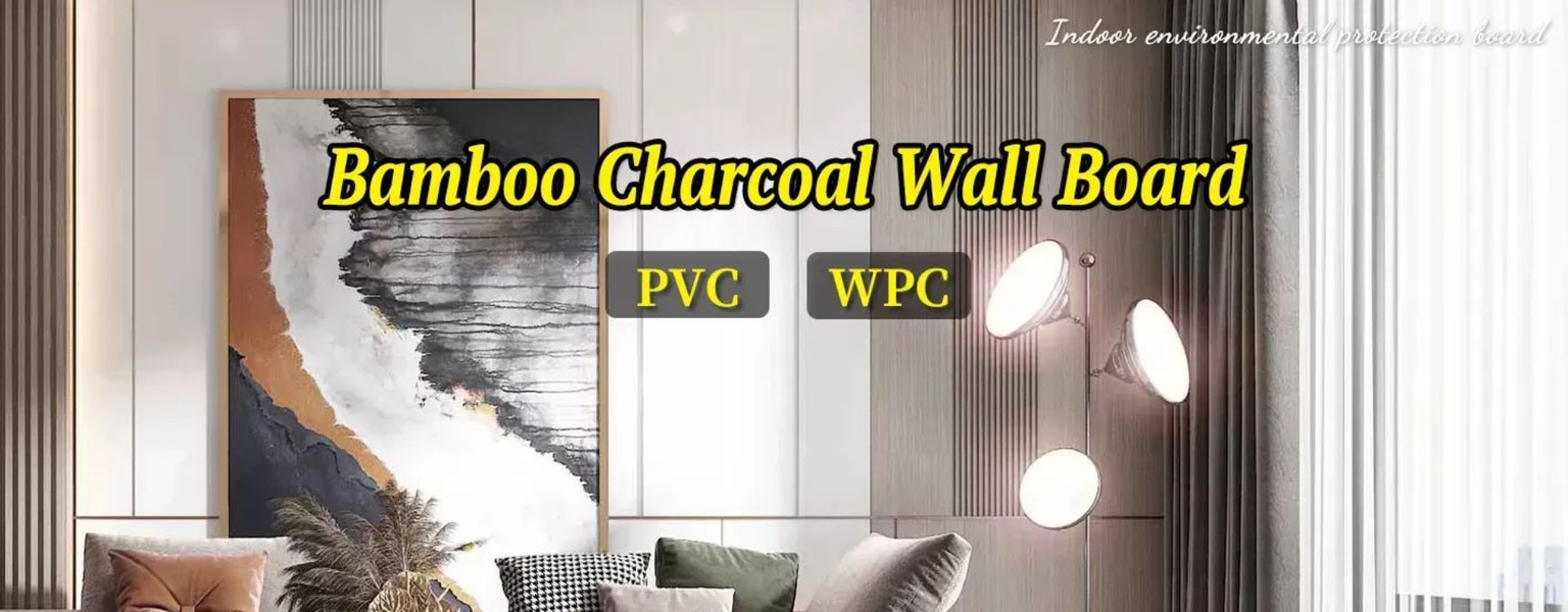 Panneau de particules en bambou de charbon de bois