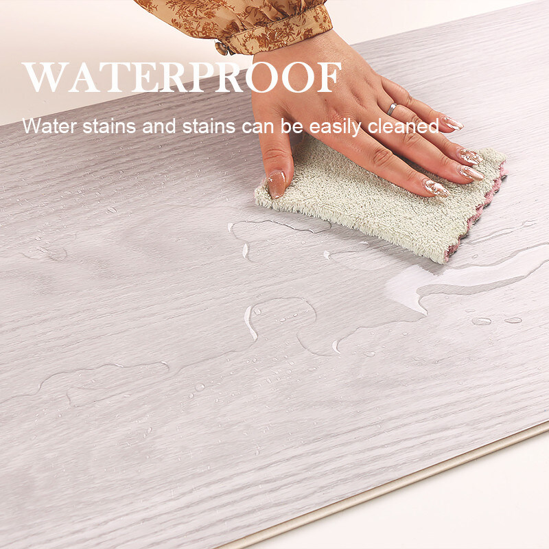 Classe B1 ignifuge Spc Carreaux composites en pierre cristalline Morden Spc Panneau mural avec couche résistante à l'usure étanche à l'eau