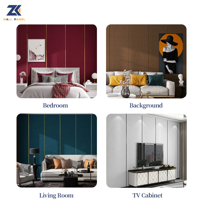 le tissu en bois large de charbon de bois de bambou de placage de 1.22m donnent à des panneaux une consistance rugueuse de mur de cuisine de PVC 3D