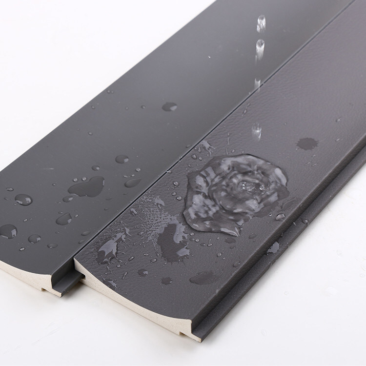 Panneau favorable à l'environnement de grille du panneau WPC de bâti de PVC de décoration intérieure