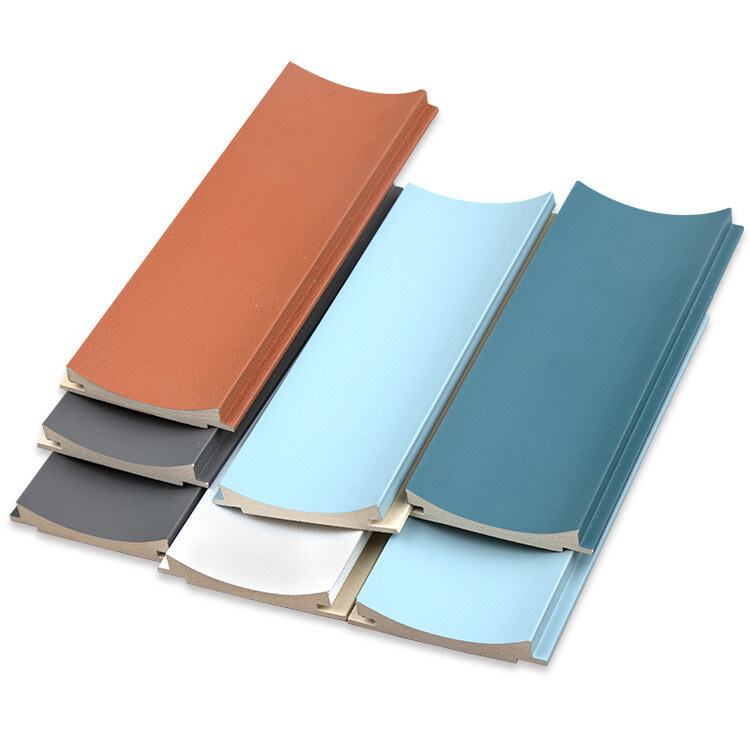 Panneau favorable à l'environnement de grille du panneau WPC de bâti de PVC de décoration intérieure