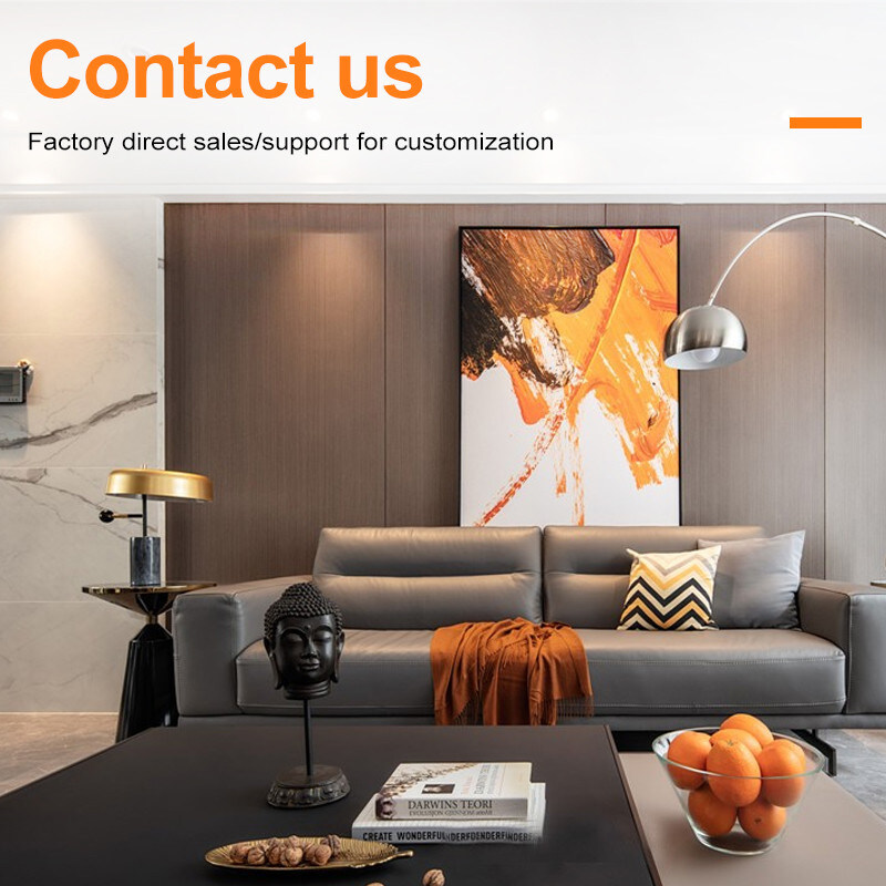 Panneau mural en bois de grain de PVC de 5 mm en bambou flexible en charbon de bois