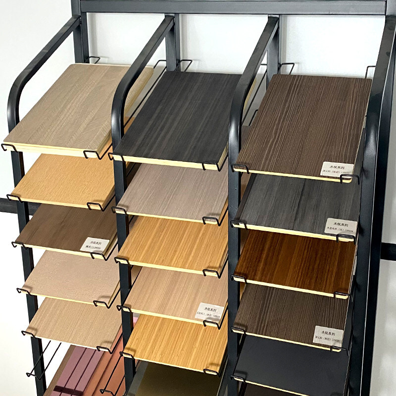 Panneaux de mur en bambou d'intérieur décoratifs d'intérieur de grain en bois de charbon de bois de panneaux de mur de PVC