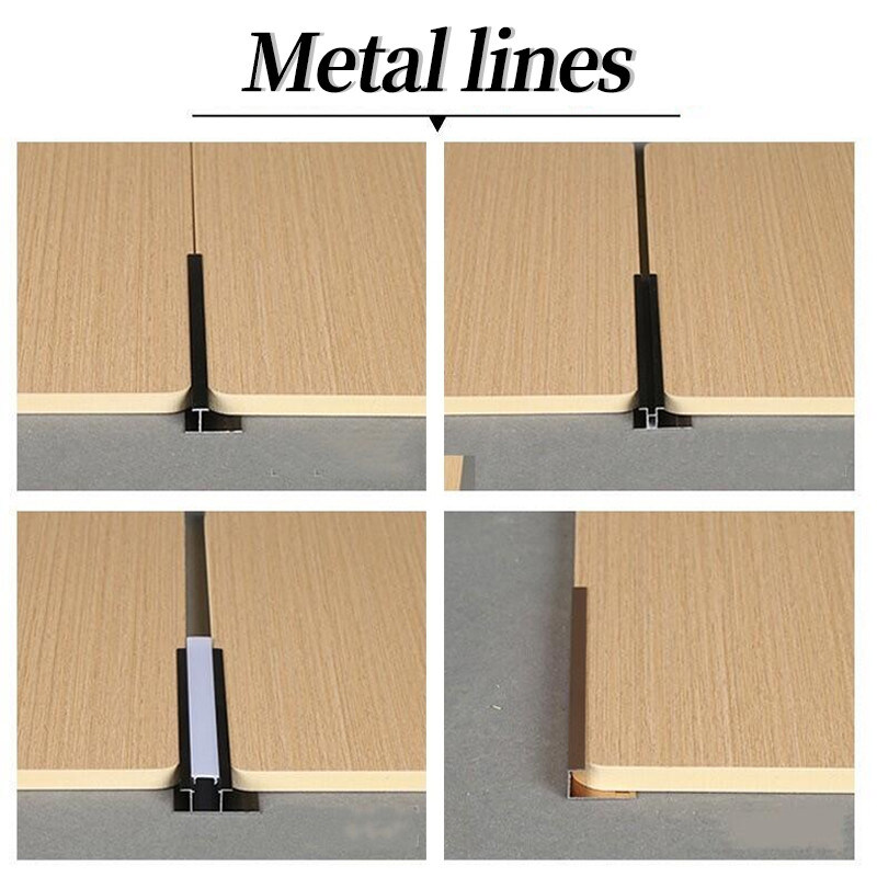 Panneaux de mur en bambou d'intérieur décoratifs d'intérieur de grain en bois de charbon de bois de panneaux de mur de PVC