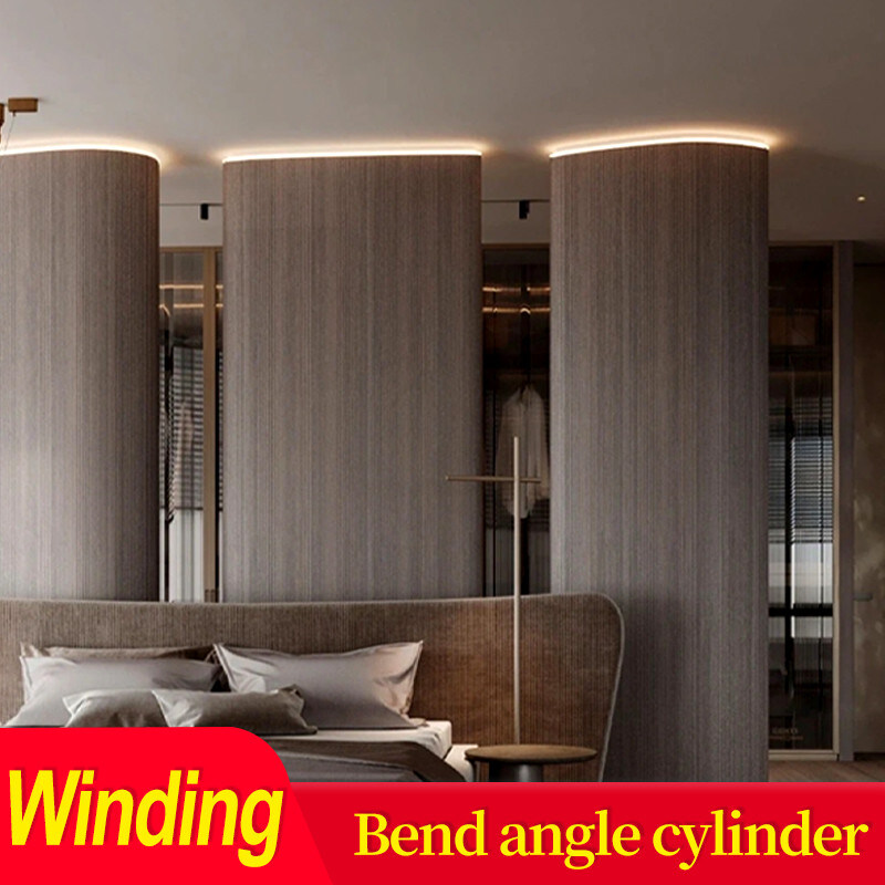 Panneaux de mur en bambou d'intérieur décoratifs d'intérieur de grain en bois de charbon de bois de panneaux de mur de PVC