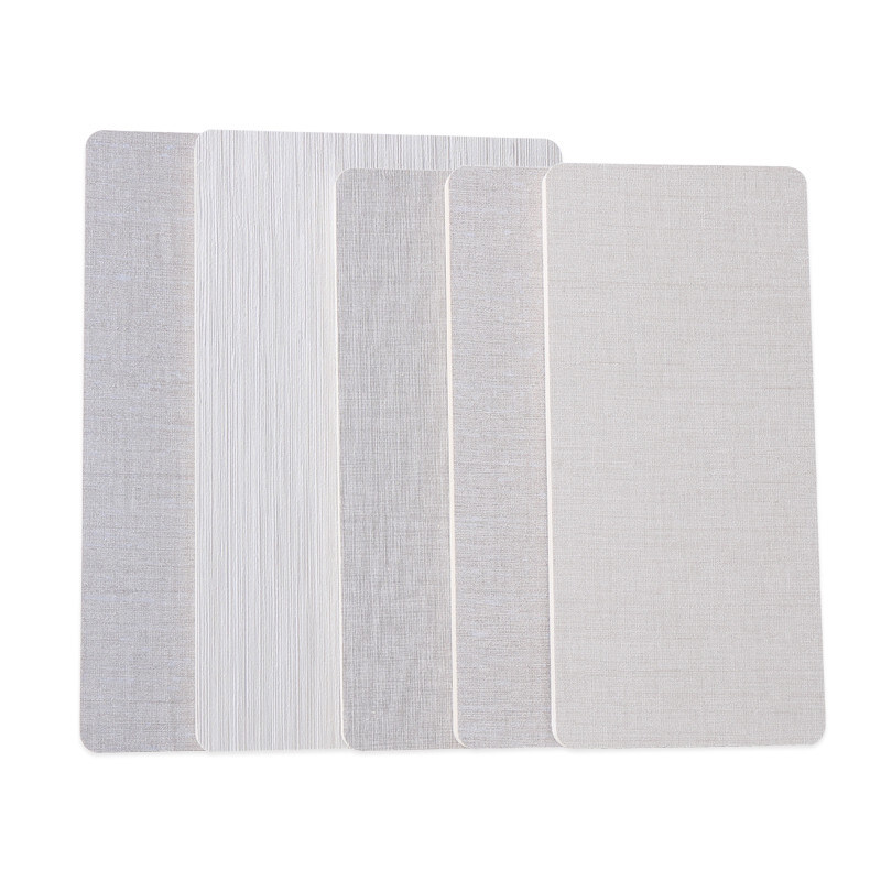 Panneau de mur imperméable de tissu de charbon de bois de bambou de décoration intérieure de produits chauds