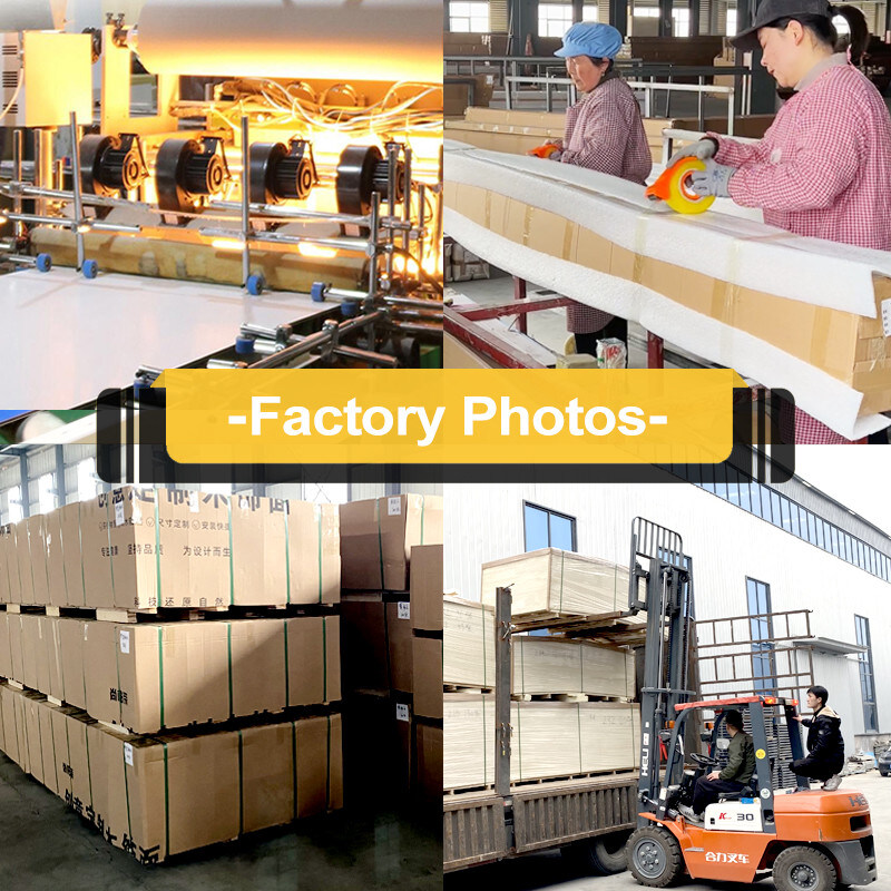 Panneau mural en marbre en PET en fibre de bois en bambou