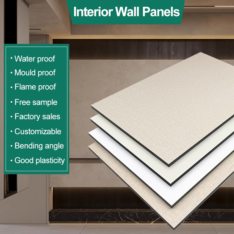 5 / 8 mm Panneaux décoratifs texturés en tissu