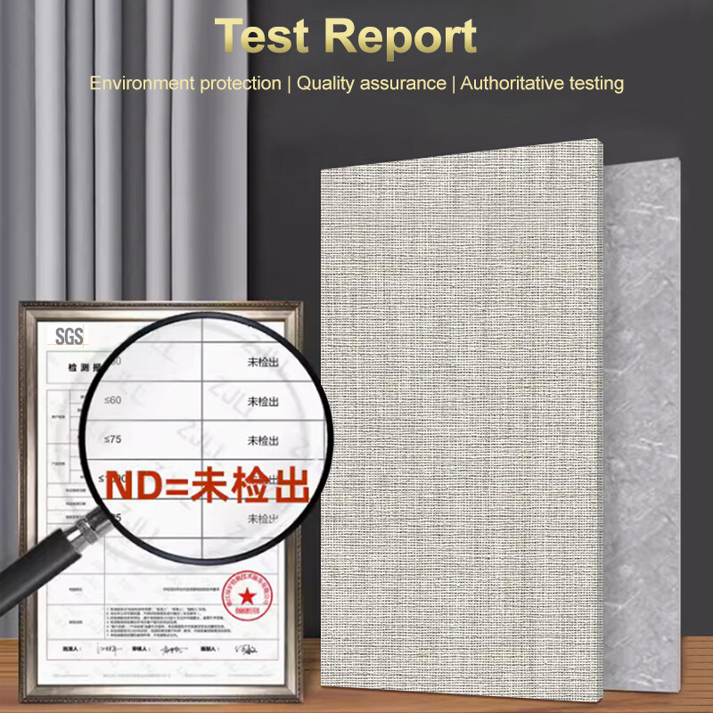 5 / 8 mm Panneaux décoratifs texturés en tissu