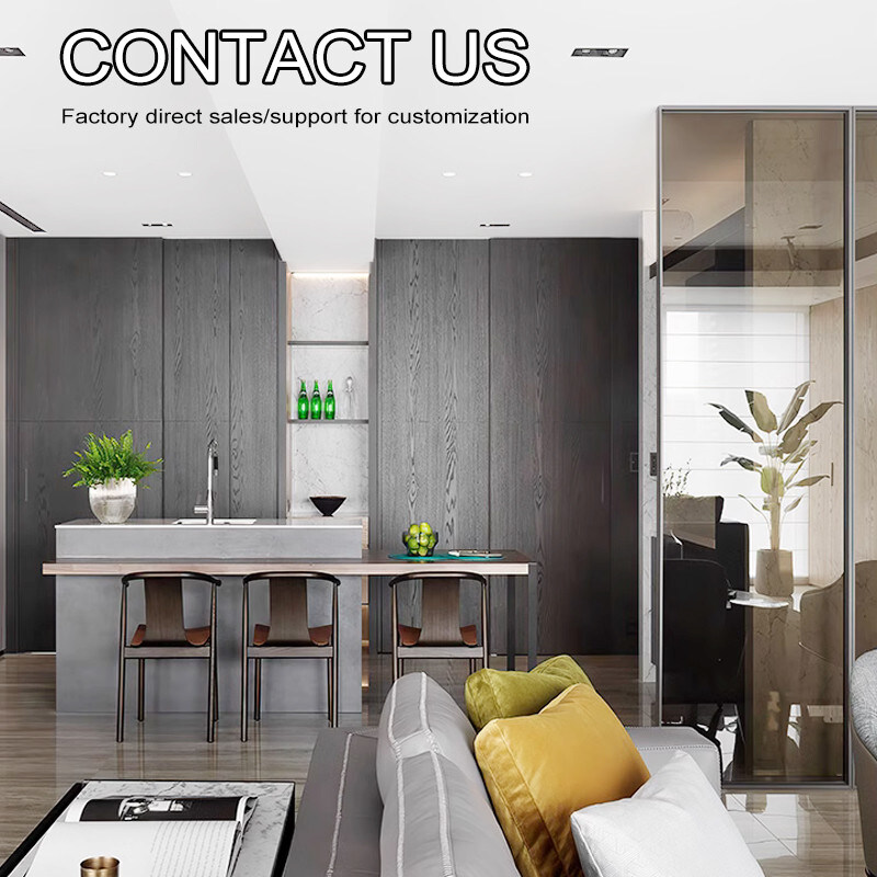 Panneau mural de bois en PVC à grains de 5 mm en bambou flexible en charbon de bois