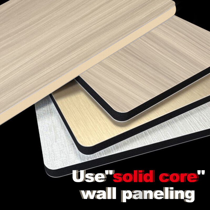 Décoration vintage planche murale en bambou charbon de bois largeur 1,22m pour chambre