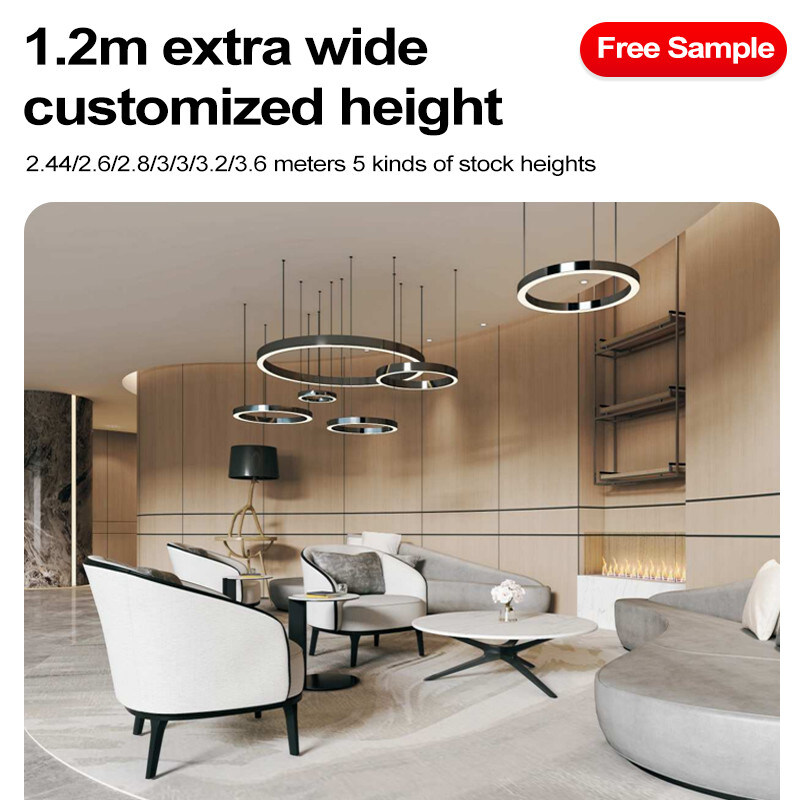 Bambous résistant à l'humidité Charbon de bois Planche murale feuille de bois pour la décoration de luxe moderne