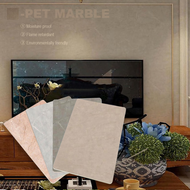 Planche murale en bois en Pvc imperméable au vent en bambou en charbon de bois pour la décoration intérieure