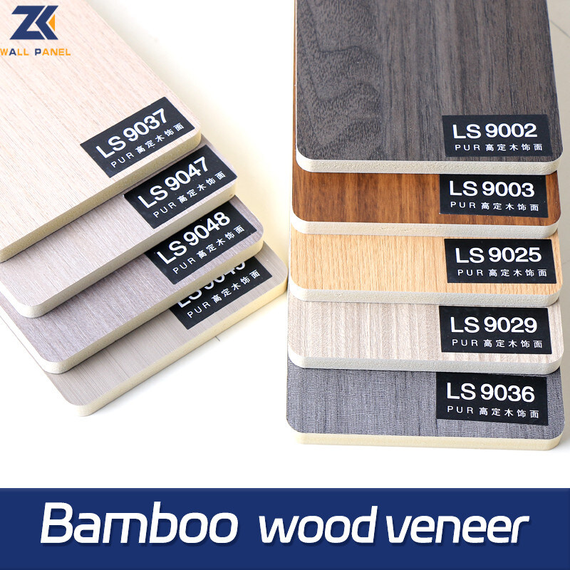 ODM d'OEM en bois de panneau de mur de bambou de résistance d'humidité de décoration intérieure