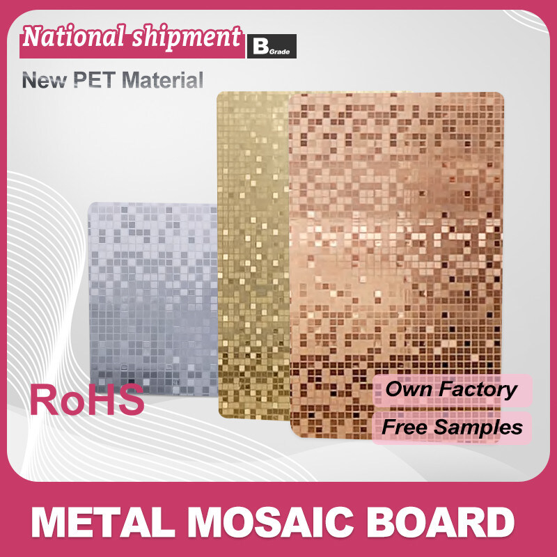 Décorations murales pour la maison Panneau mural en PET résistant à l'humidité