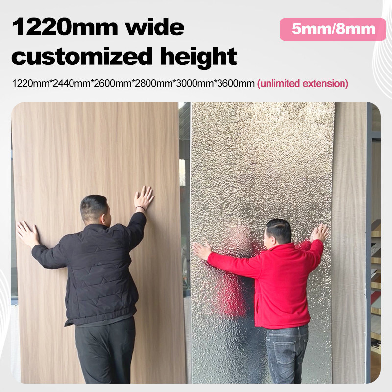 3D de luxe de l'eau ondulation de charbon de bois de la carte de l'usine de fourniture de carbone de cristal plaque de mur