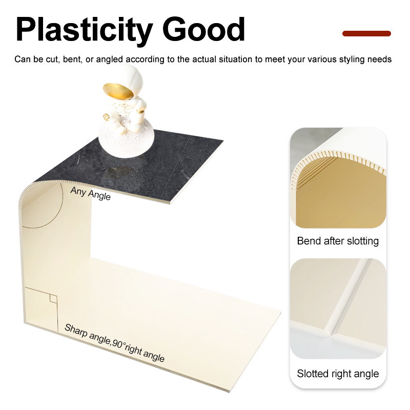 Niveau B de classification incendie planche murale en bambou au charbon de bois pour la décoration moderne de luxe