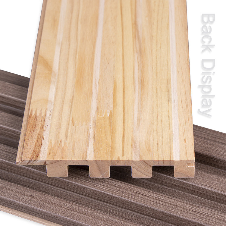 Panneau de mur d'intérieur composé intérieur du panneau de mur de PVC de la décoration WPC d'usine WPC