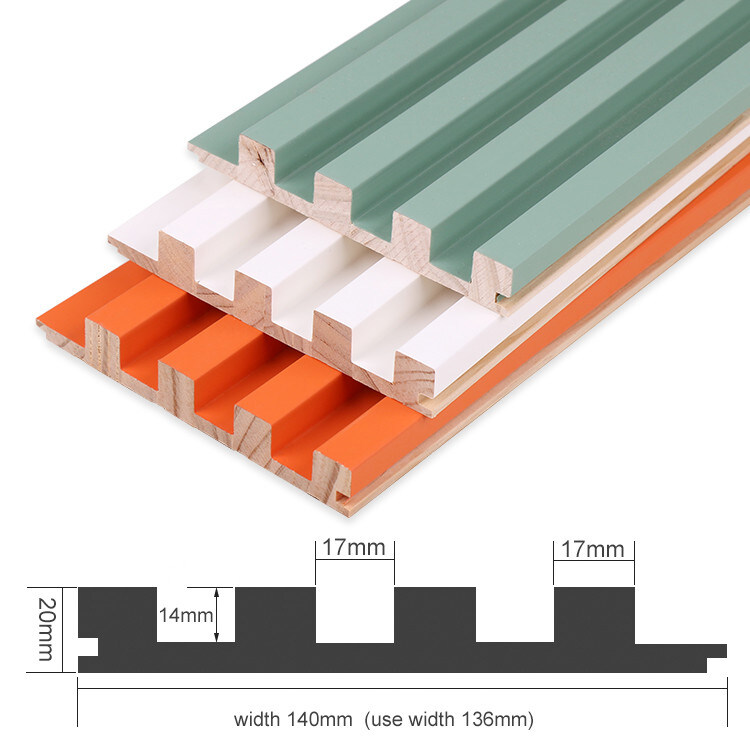 Panneau de mur d'intérieur composé intérieur du panneau de mur de PVC de la décoration WPC d'usine WPC
