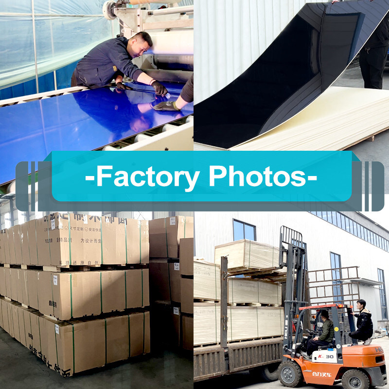 Amitié pour l'environnement Intérieur Bambou Charbon de bois Miroir Panneaux muraux PVC Miroir Finition en bois