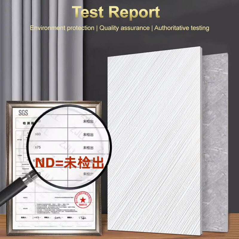 PVC en bambou en charbon de bois placage intérieur décoratif Panneaux muraux en bois