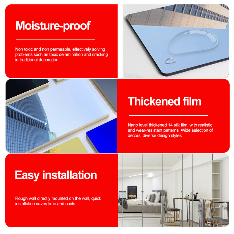 Panneaux muraux en PVC