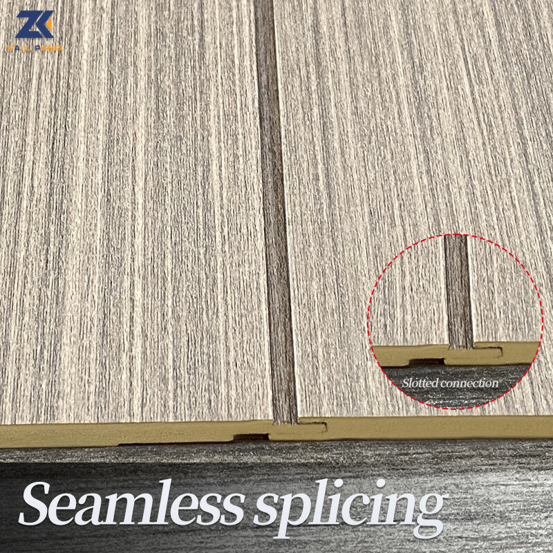 panneaux décoratifs d'isolation de mur intérieur de PVC en bois 8mm en bambou de charbon de bois de 5mm