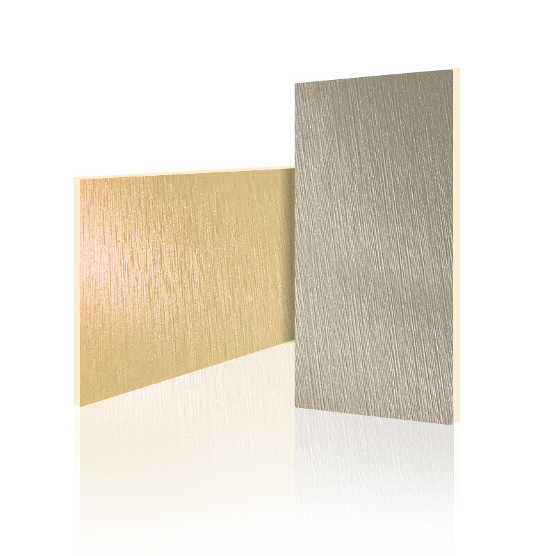 Décoration en PVC Bambou Charbon de bois Plaque murale métallique à haute densité Panneaux de mur intérieur