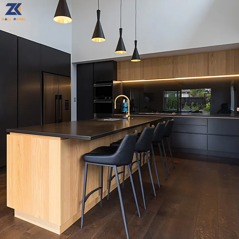 Charbon de bois en bambou de marbre libre de panneau de mur de décoration intérieure de formaldéhyde écologique