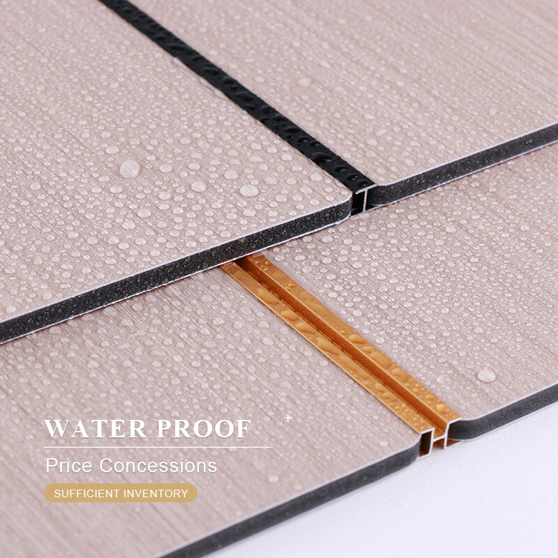 OEM en bambou économique de panneau de placage en bois de charbon de bois de panneau de mur de décoration intérieure