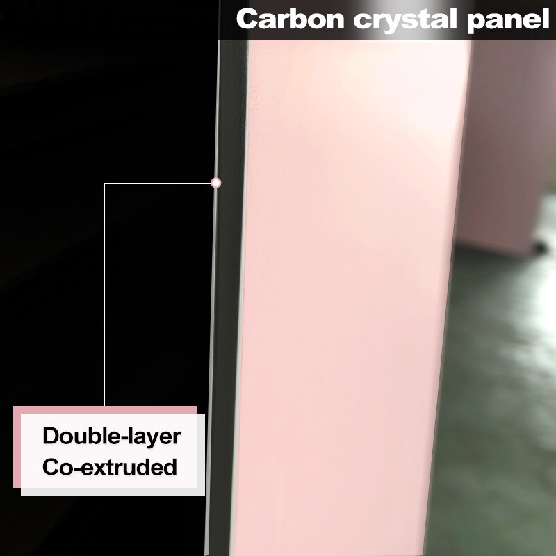 Résistance au feu étanche à l'eau Bambou Charbon de bois Faisceau de façade intérieure