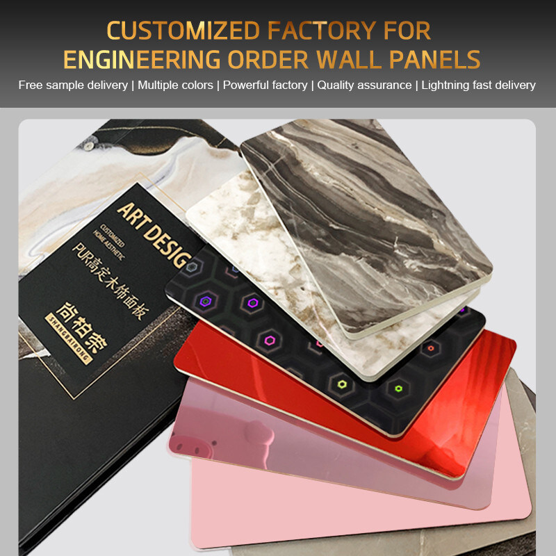 Panneaux muraux décoratifs en bois de bois de bois de bois de bois de bois Nouveau produit en bois de cristal en bambou