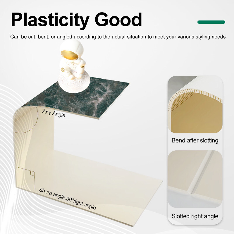 Plaque de marbre personnalisée en bambou en bois de charbon de bois pour la décoration intérieure