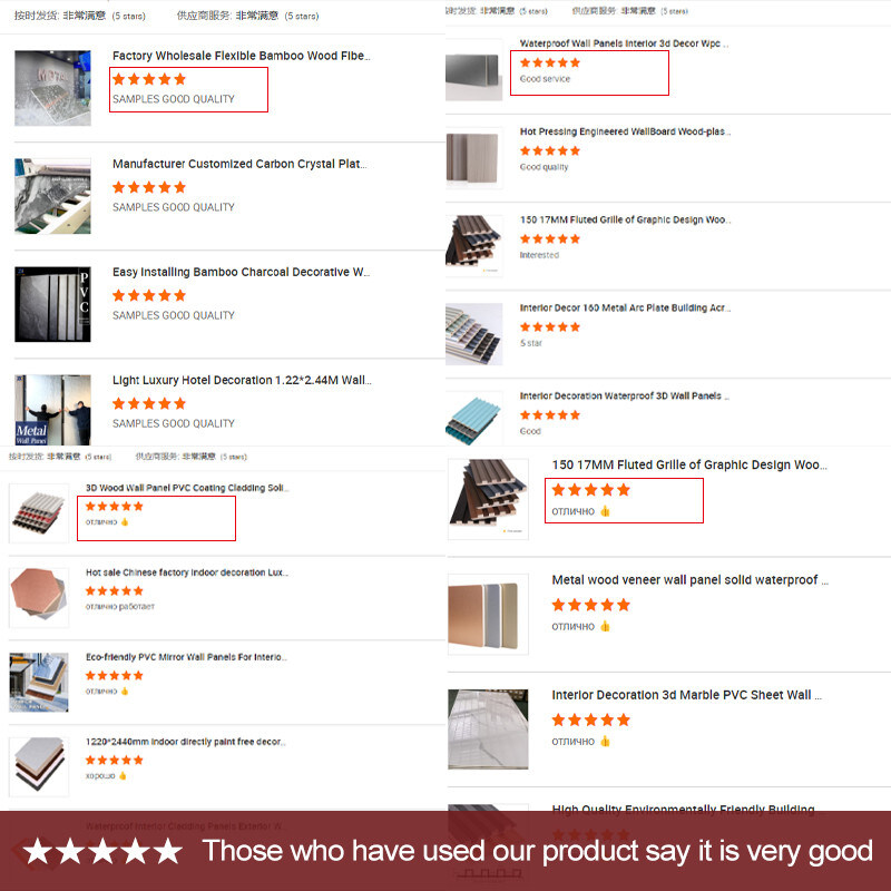 Panneaux de cristal de bambou décoratif intérieur Panneaux de faisceau de bois