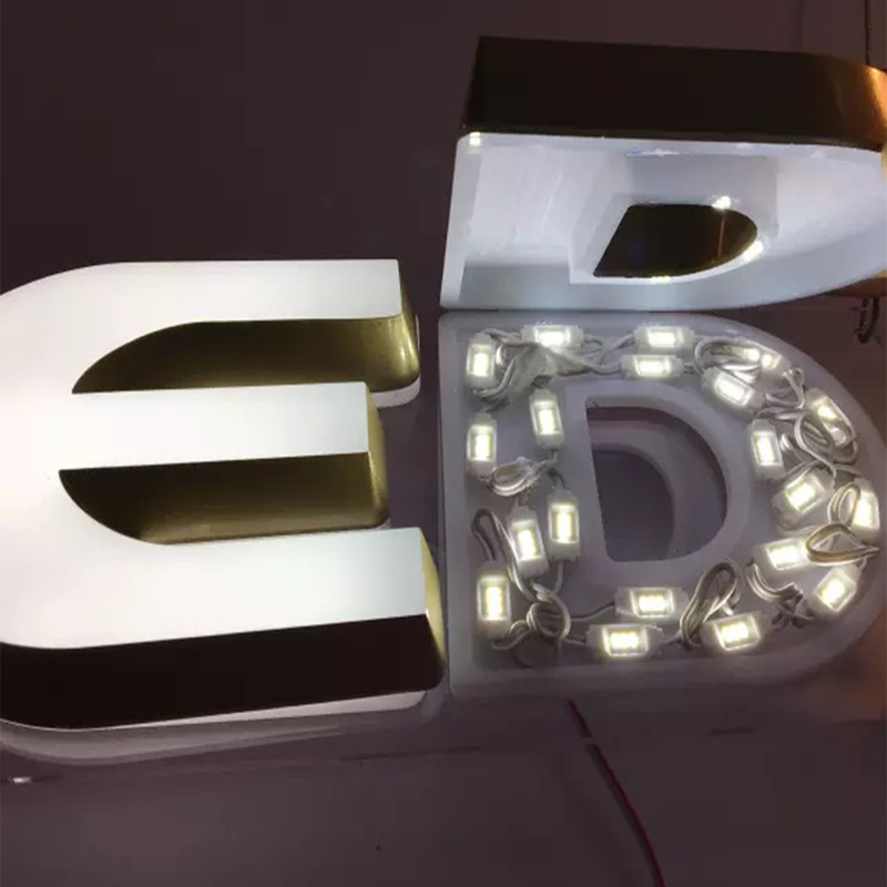 Module d'affichage personnalisé 12v Cob Light Led Back Lit pour les lettres de chaîne