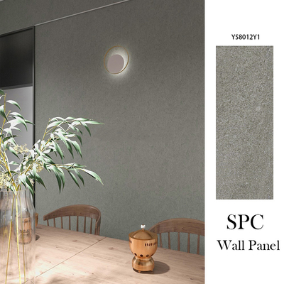 B1 Panneau mural SPC composite en pierre plastique ignifuge pour salle de bain