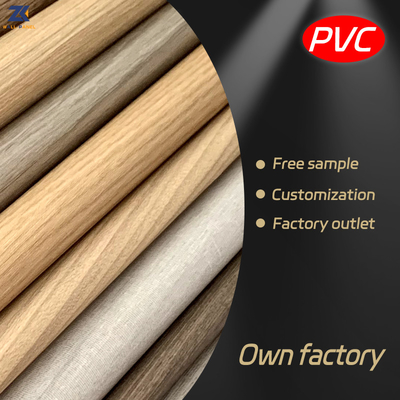 Le bois en bois imperméable et insonorisé de grain plaquent des panneaux de mur de PVC