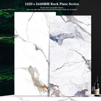 Résistant à l'eau et facile à installer Panneaux de placage en bois de marbre Panneaux muraux décoratifs intérieurs Nouveaux produits Panneaux muraux en marbre