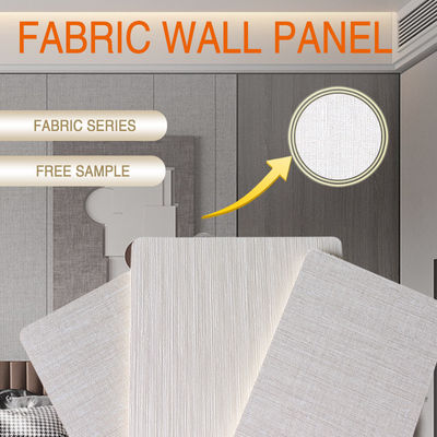 Panneau de mur imperméable de tissu de charbon de bois de bambou de décoration intérieure de produits chauds