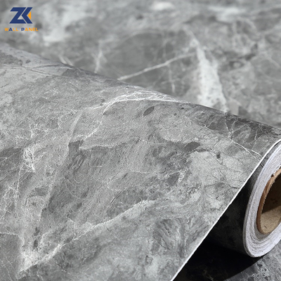 ODM d'OEM en bambou de panneaux de revêtement de PVC de Grey Marble de charbon de bois de place
