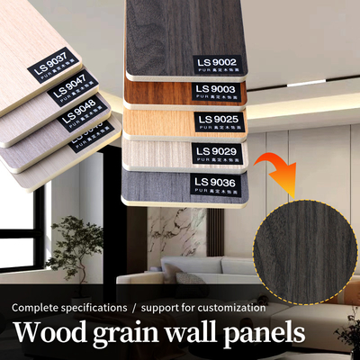 Le bois en bois de panneau de mur de charbon de bois de bambou de grain plaque 5mm 8mm
