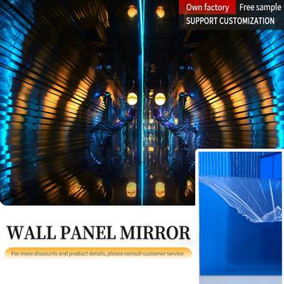 Panneaux de mur de charbon de bois de bambou de PVC du miroir ISO9001 étanches à l'humidité