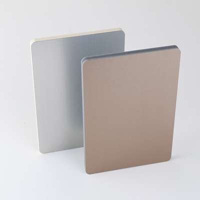Panneau de particules imperméable de charbon de bois de bambou en métal de décoration intérieure personnalisable